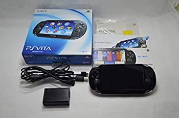【中古】（非常に良い）PlayStation Vita (プレイステーション ヴィータ) Wi‐Fiモデル クリスタル・ブラック (PCH-10…