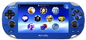 【中古】PlayStationVita 3G/Wi-Fiモデル サファイア・ブルー 限定版 (PCH-1100 AB04)