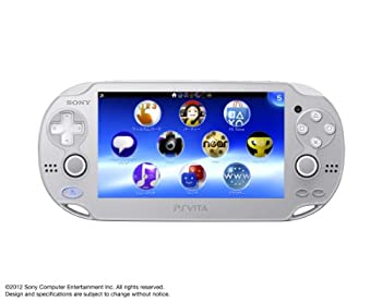 【中古】PlayStation Vita Wi-Fiモデル アイス・シルバー