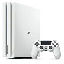 【中古】PlayStation 4 Pro グレイシャー ホワイト 1TB (CUH-7000BB02)