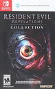 【中古】Resident Evil Revelations Collection (輸入版:北米) - Switch【メーカー名】Capcom Entertainment(World)【メーカー型番】41001【ブランド名】Capcom Entertainment(World)【商品説明】 こちらの商品は中古品となっております。 画像はイメージ写真ですので 商品のコンディション・付属品の有無については入荷の度異なります。 買取時より付属していたものはお付けしておりますが付属品や消耗品に保証はございません。 商品ページ画像以外の付属品はございませんのでご了承下さいませ。 中古品のため使用に影響ない程度の使用感・経年劣化（傷、汚れなど）がある場合がございます。 また、中古品の特性上ギフトには適しておりません。 製品に関する詳細や設定方法は メーカーへ直接お問い合わせいただきますようお願い致します。 当店では初期不良に限り 商品到着から7日間は返品を受付けております。 他モールとの併売品の為 完売の際はご連絡致しますのでご了承ください。 プリンター・印刷機器のご注意点 インクは配送中のインク漏れ防止の為、付属しておりませんのでご了承下さい。 ドライバー等ソフトウェア・マニュアルはメーカーサイトより最新版のダウンロードをお願い致します。 ゲームソフトのご注意点 特典・付属品・パッケージ・プロダクトコード・ダウンロードコード等は 付属していない場合がございますので事前にお問合せ下さい。 商品名に「輸入版 / 海外版 / IMPORT 」と記載されている海外版ゲームソフトの一部は日本版のゲーム機では動作しません。 お持ちのゲーム機のバージョンをあらかじめご参照のうえ動作の有無をご確認ください。 輸入版ゲームについてはメーカーサポートの対象外です。 DVD・Blu-rayのご注意点 特典・付属品・パッケージ・プロダクトコード・ダウンロードコード等は 付属していない場合がございますので事前にお問合せ下さい。 商品名に「輸入版 / 海外版 / IMPORT 」と記載されている海外版DVD・Blu-rayにつきましては 映像方式の違いの為、一般的な国内向けプレイヤーにて再生できません。 ご覧になる際はディスクの「リージョンコード」と「映像方式※DVDのみ」に再生機器側が対応している必要があります。 パソコンでは映像方式は関係ないため、リージョンコードさえ合致していれば映像方式を気にすることなく視聴可能です。 商品名に「レンタル落ち 」と記載されている商品につきましてはディスクやジャケットに管理シール（値札・セキュリティータグ・バーコード等含みます）が貼付されています。 ディスクの再生に支障の無い程度の傷やジャケットに傷み（色褪せ・破れ・汚れ・濡れ痕等）が見られる場合がありますので予めご了承ください。 2巻セット以上のレンタル落ちDVD・Blu-rayにつきましては、複数枚収納可能なトールケースに同梱してお届け致します。 トレーディングカードのご注意点 当店での「良い」表記のトレーディングカードはプレイ用でございます。 中古買取り品の為、細かなキズ・白欠け・多少の使用感がございますのでご了承下さいませ。 再録などで型番が違う場合がございます。 違った場合でも事前連絡等は致しておりませんので、型番を気にされる方はご遠慮ください。 ご注文からお届けまで 1、ご注文⇒ご注文は24時間受け付けております。 2、注文確認⇒ご注文後、当店から注文確認メールを送信します。 3、お届けまで3-10営業日程度とお考え下さい。 　※海外在庫品の場合は3週間程度かかる場合がございます。 4、入金確認⇒前払い決済をご選択の場合、ご入金確認後、配送手配を致します。 5、出荷⇒配送準備が整い次第、出荷致します。発送後に出荷完了メールにてご連絡致します。 　※離島、北海道、九州、沖縄は遅れる場合がございます。予めご了承下さい。 当店ではすり替え防止のため、シリアルナンバーを控えております。 万が一、違法行為が発覚した場合は然るべき対応を行わせていただきます。 お客様都合によるご注文後のキャンセル・返品はお受けしておりませんのでご了承下さい。 電話対応は行っておりませんので、ご質問等はメッセージまたはメールにてお願い致します。