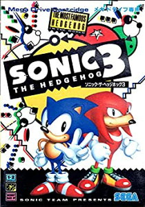 【中古】「非常に良い」ソニック・ザ・ヘッジホッグ3 MD (メガドライブ)