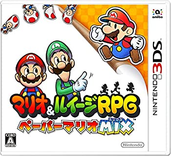 【中古】マリオ&ルイージRPG ペーパーマリオMIX - 3DS