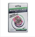 【中古】大容量(256MB/2043ブロック×2)Wii用メモリーカード スケルトン