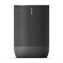 【中古】「非常に良い」Sonos Move ネットワークスピーカー Bluetooth/AirPlay/Wi-Fi/ストリーミング対応 Alexa搭載 ブラック MOVE1JP1BLK