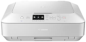 【中古】「非常に良い」旧モデル Canon インクジェットプリンター複合機 PIXUS MG6730 WH ホワイト