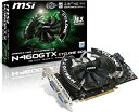 【中古】「非常に良い」MSI グラフィックボード for NVIDIA N460GTX Cyclone 1G OC/D5