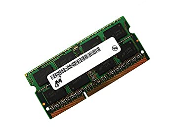 【中古】Micron 204PIN PC3-8500 DDR3 1066 2GB SODIMM [MT16JSF25664HZ-1G1F1]