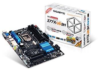 šGIGABYTE intel Z77 LGA1155 ATX LucidLogix Virtu MVPб GA-Z77X-UD3H