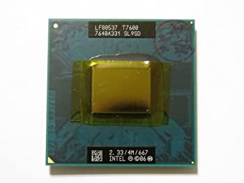 【中古】（非常に良い） Intel Core 2 Duo モバイル CPU T7600 2.33GHz FSB 667MHz SL9SD