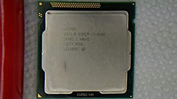 【中古】Intel Core i7 i7-2600 クアッドコア (4コア) 3.40 GHz プロセッサ - Socket H2 LGA-1155 - 1MB - 8 MB キャッシュ - 5 GT/s DMI - あり - 3.80