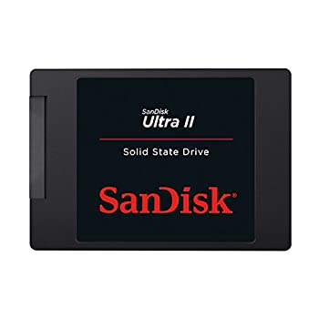 【中古】SanDisk SSD UltraII 960GB 2.5インチ [品]メーカー3付 SDSSDHII-960G-J26(2)