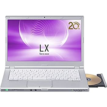 【中古】「非常に良い」PANASONIC CF-LX5PDM5S Let''s note ［ノートパソコン 14型ワイド液晶 SSD128GB DVDスーパーマルチ］