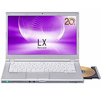【中古】「非常に良い」PANASONIC CF-LX5PDG6S Let''s note ［ノートパソコン 14型ワイド液晶 SSD256GB DVDスーパーマルチ］