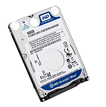 【中古】（非常に良い）500?GB SATA 6?Gb / sキャッシュ2.5インチ5400rpm???wd5000lpcx byアーチメモリ