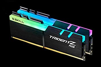 šG.skill DDR4 Trident Z RGB For AMD F4-3200C16D-16GTZRX (DDR4-3200 8GBx2)