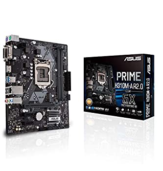 【中古】（非常に良い）ASUS Intel H310 搭載 マザーボード LGA 1151 対応 PRIME H310M-A R2.0 / DDR4 / 2666MHz / SATA 6Gbps 【mATX】