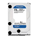 WESTERN DIGITAL Blue SATA 6Gb/s 256MB 2TB 5 400rpm class 3.5inch AF対応 WD20EZAZ