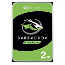 【中古】「非常に良い」Seagate BarraCuda 3.5%ダブルクォーテ% 2TB 内蔵ハードディスク HDD 2 6Gb/s 256MB 5400rpm ST2000DM005(2)
