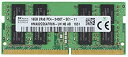 【中古】「非常に良い」SKハイニックス16GB HMA82GS6AFR8N-UH PC4-2400MHz 260ピンSO DIMM