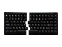 【中古】Mistel BAROCCO MD770 RGB メカニカルキーボード 英語配列 85キー 左右分離型 CHERRY MX RGB 静音赤軸 ブラック ...