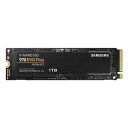 【中古】「非常に良い」サムスン MZ-V7S1T0B / IT NVMe M.2 SSD 970 EVO Plus 1TB