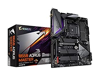 【中古】（非常に良い）GIGABYTE B550 AORUS MASTER マザーボード ATX [AMD B550 チップセット搭載] MB4990