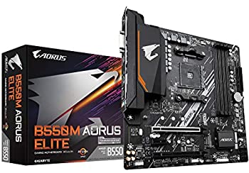 šۡɤGIGABYTE B550M AORUS ELITE ޥܡ MicroATX [AMD B550 åץå] MB4995