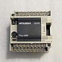 【中古】FX3G-24MT/ES-A 14入力/10出力(リレー)、DC電源内蔵の基本ユニット FX3G24MT/ESA
