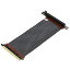 【中古】（非常に良い）LINKUP ウルトラ PCIe 4.0 X16ライザーケーブル[RTX3090 RX6900XT x570 B550 Z690テスト済み] 超極高速シールド垂直GPUマウント ゲーム用PCI Exp