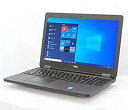 【中古】「非常に良い」Webカメラ内蔵【Win 10搭載】DELL LATITUDE E5550 高性能第5世代Core i5 2.2GHz/8GBメモリ/SSD512GB/15.6インチ ? テンキー/WiFi/Bluetoo
