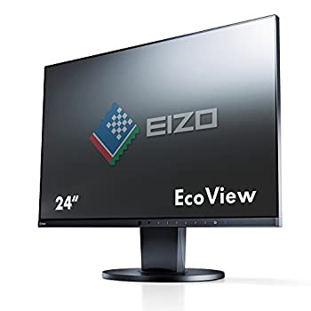 【中古】（非常に良い）EIZO FlexScan 23.8インチ 液晶モニター 1920×1080 IPSパネル HDMI DVI-D ノングレア EV2450-BK