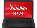 yÁz  Toshiba dynabook Satellite B374 K m[g p\R Core i5 Windows7 320GB(HDD) 4GB 17.3C` 1600*900 DVD-RW LAN PB374KAT183A
