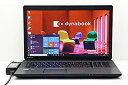 【中古】 東芝 dynabook Satellite B373/J Core i5 3340M 2.7GHz/4GB/320GB/Multi/17.3W/WXGA++(1600x900)/Win10