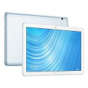 【中古】（非常に良い）HUAWEI MediaPad T5 10 タブレット 10.1インチ Wi-Fiモデル RAM3GB/ROM32GB ミストブルー 【日本】