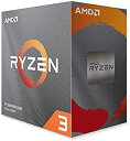 【中古】（非常に良い）AMD Ryzen 3 3300X カンマ with Wraith Stealth cooler 3.8GHz 4コア / 8スレッド 65W 100-100000159BOX