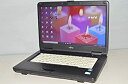 【中古】「非常に良い」中古ノートパソコン Windows10+office 大容量HDD320GB 富士通 A540/B Celeron/4GB/15.4インチ/DVD/便利なソフト多数