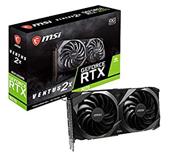 【中古】（非常に良い）MSI GeForce RTX 3070 VENTUS 2X OC グラフィックスボード VD7419