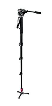 【中古】Manfrotto 一脚 フルードビデ