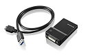 【中古】「非常に良い」レノボ・ジャパン USB 3.0 - DVI/VGA モニター・アダプター 0B47072