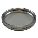 【中古】MARUMI レンズフィルター 37mm MC-N V37mm シルバー レンズ保護 ビデオカメラ用