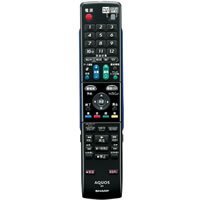 【中古】シャープ[SHARP]　オプション・消耗品　【0046380203】　ブルーレイディスクレコーダー用　リモコン