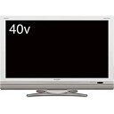 【中古】「非常に良い」シャープ 40V型 液晶 テレビ AQUOS LC-40DS6-W フルハイビジョン 2009年モデル