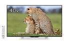 【中古】シャープ 40V型 液晶 テレビ AQUOS LC-40W35-W フルハイビジョン 外付HDD対応(裏番組録画) ホワイト 2016年モデル