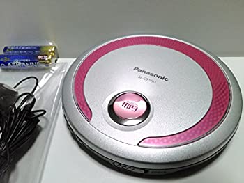 【中古】Panasonic　ポータブルCDプレーヤー　SL-CT500 ピンク