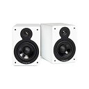 【中古】Cambridge Audio Minx XL 本棚スピーカー | 100ワット ホームシアター コンパクトスピーカー | ペア (光沢ホワイト)