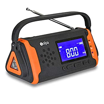 【中古】手回し/ソーラー蓄電ラジオ(2)