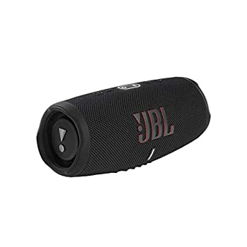 【中古】（非常に良い）JBL CHARGE5 Bluetoothスピーカー 2ウェイ・スピーカー構成/USB C充電/IP67防塵防水/パッシブラジエーター搭載/ポータブル/2021年モデル ブラッ