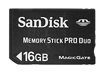 【中古】SanDisk MemoryStick Pro Duo 16GB SDMSPD-016G-J95
