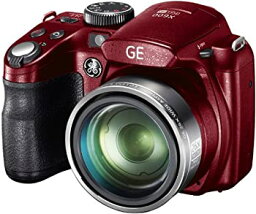 【中古】GE デジタルカメラ X600 1440万画素 光学26倍 レッド X600RD